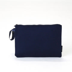 Deep Blue Set: Everyday Tote + Oversized Wristlet Pouch + Essential Pouch + Makeup Pouch Set + Passport Wallet