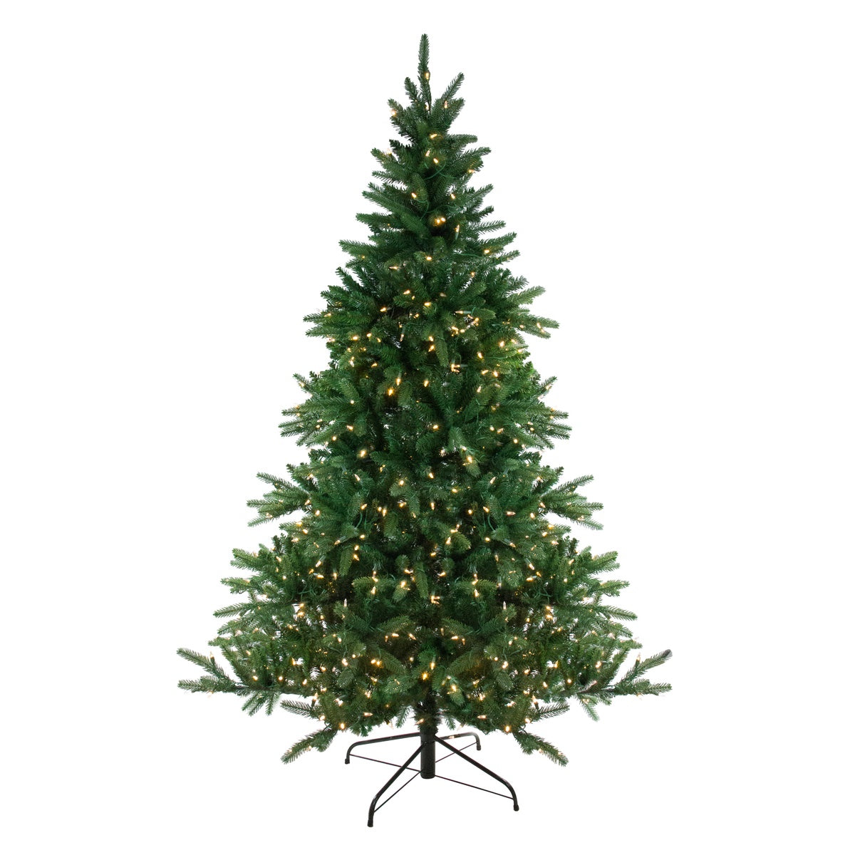  Northlight Real Touch™? Pre-Lit Noble Fir Artificial Christmas Tree - 9' - Dual Color LED Lights - Default Title - Bonton