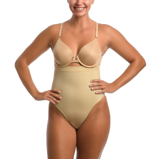 InstantFigure Compression Hi-Waist Panty Thong WP019T