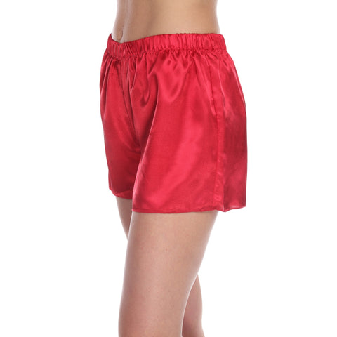 Women's Satin Cami and Shorts Pajama Set