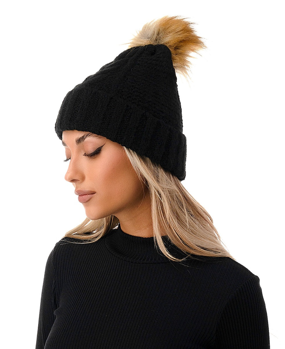  Marcus Adler The Aria Beanie - Black - Bonton