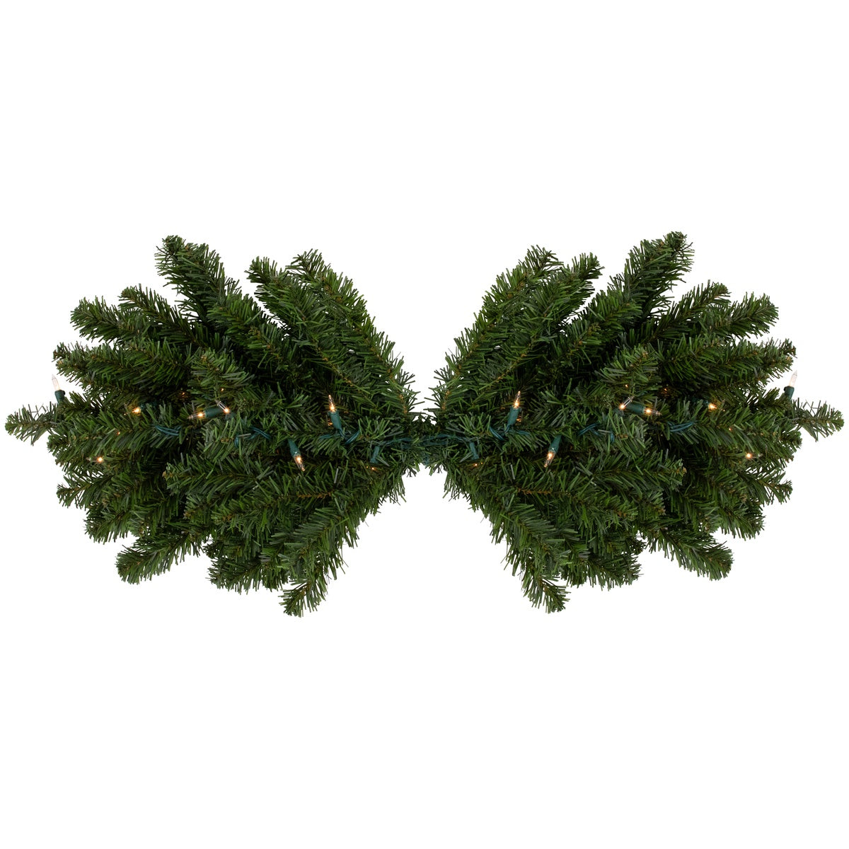  Northlight Pre-Lit Canadian Pine Artificial Christmas Swag - 32