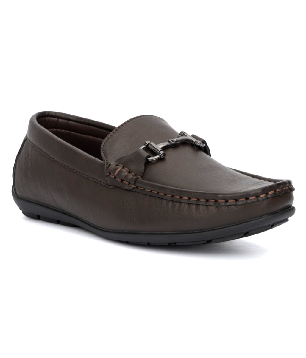  Xray Footwear Xray Footwear Boy's Tobin Dress Shoe Brown - Brown - Bonton