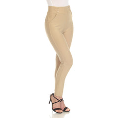 Super Soft Elastic Waistband Scuba Pants