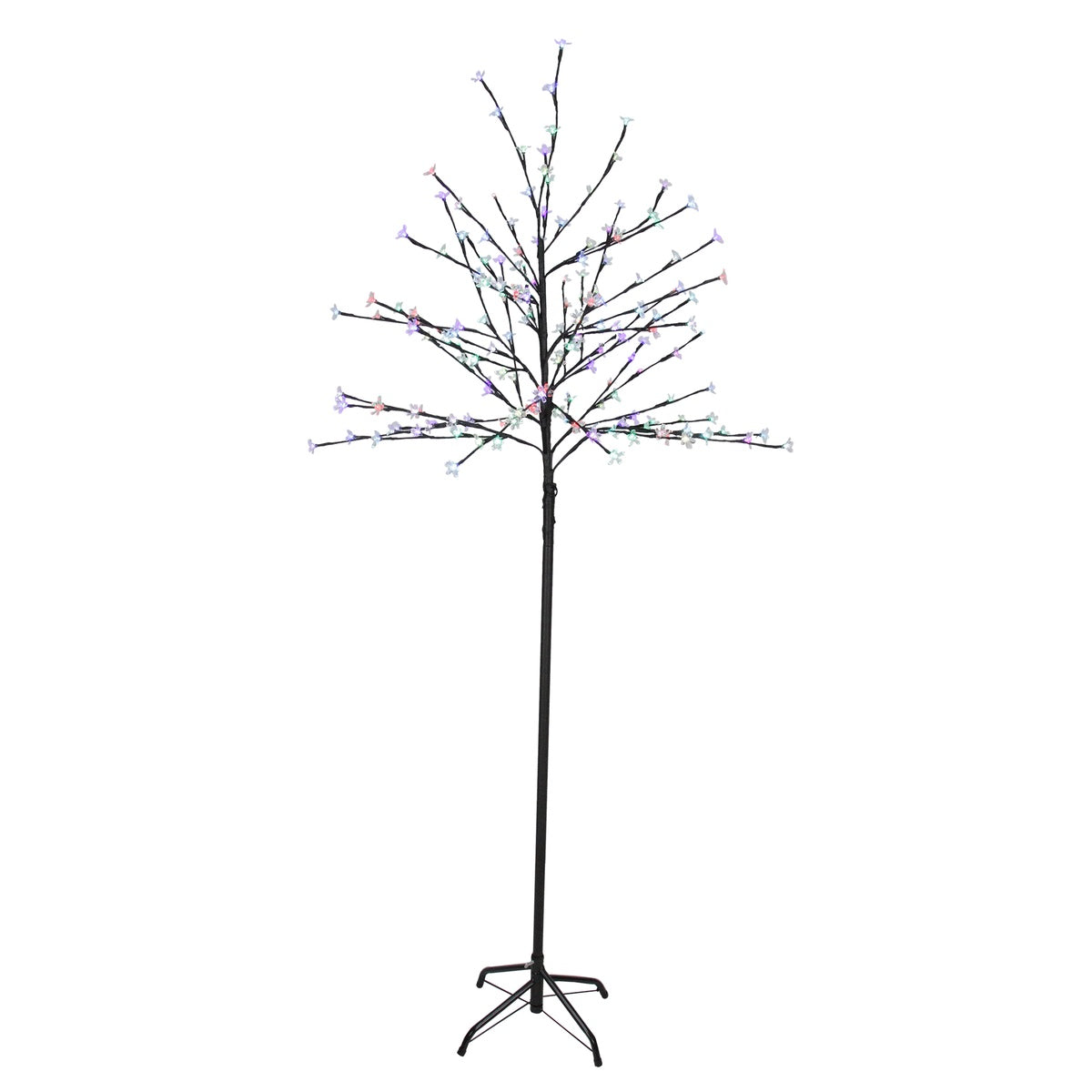  Northlight LED Lighted Artificial Cherry Blossom Tree - 6' - Color Changing Lights - Default Title - Bonton