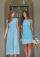 Rosemary Beach Smocked Maxi Dress