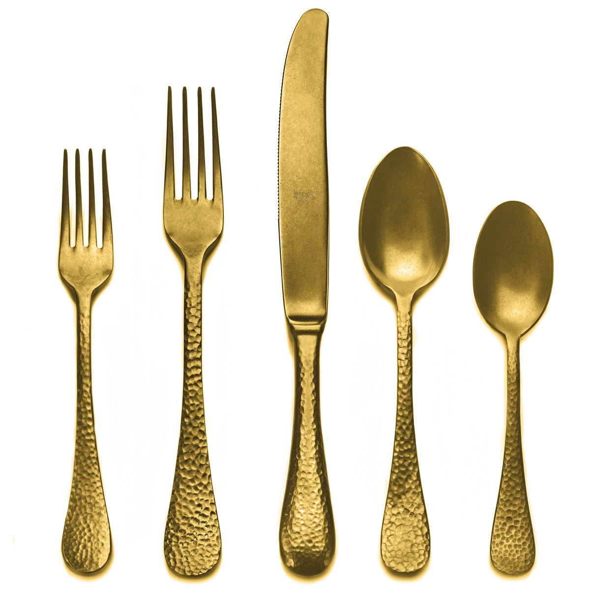  Mepra Epoque Flatware Set - Pewter Gold - Bonton