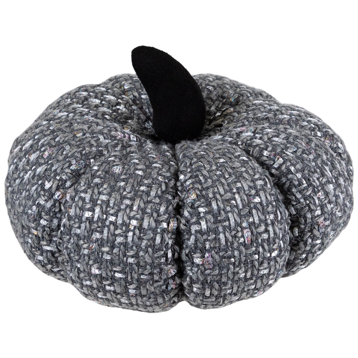  Northlight Knitted Fall Harvest Pumpkin - 7.5