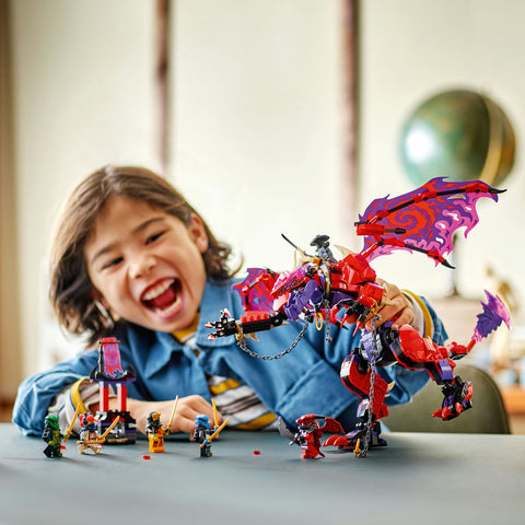 LEGO® NINJAGO® Thunderfang Dragon of Chaos Ninja Toy Set 71832