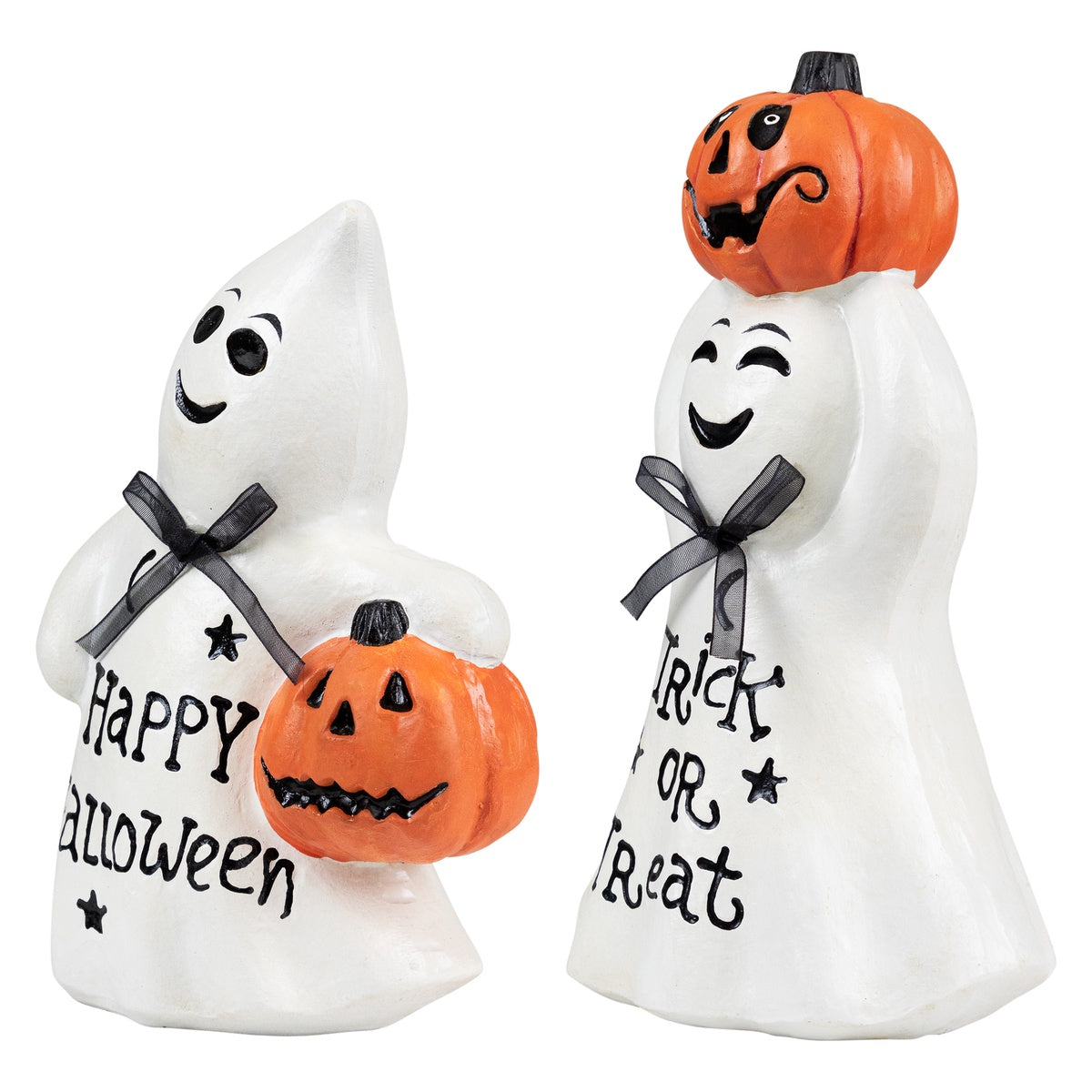  Northlight Ghost and Pumpkin 