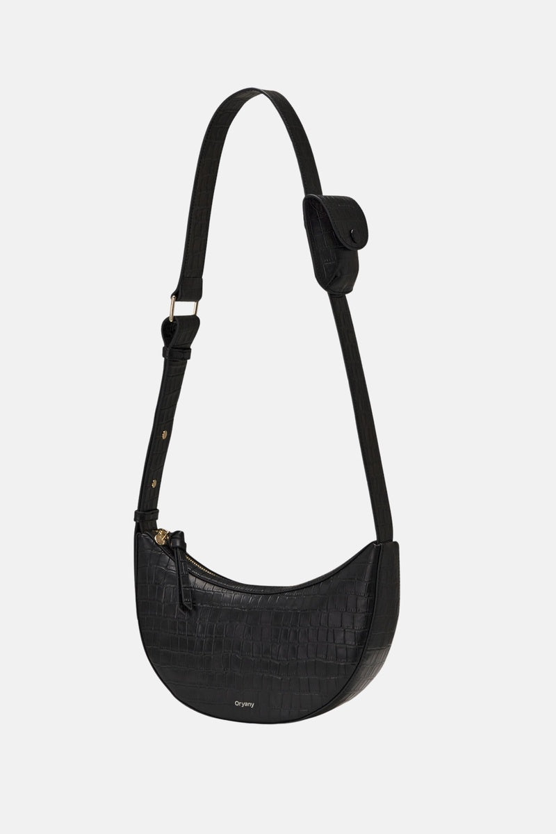  Oryany Oryany - Rookie Croco Crossbody Medium Handbags - Black / One Size - Default Title - Bonton