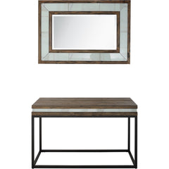 Bailey Wall Mirror and Console Table