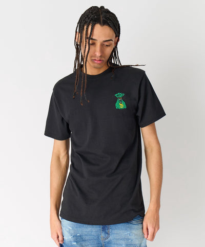 Money Bags Short Sleeve Tee - Black