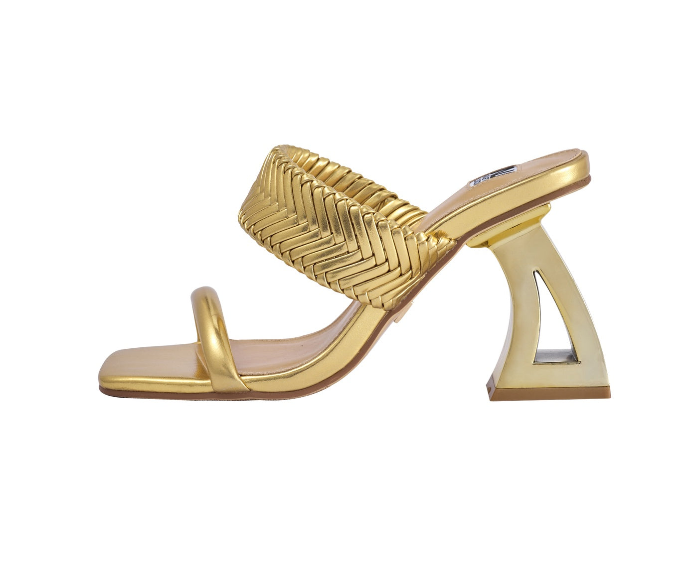  Ninety Union Malibu Two Banded Slide - Gold - Bonton