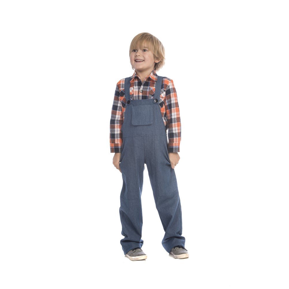  Dress Up America Farmer Costume - Kids by Dress Up America - Large (12-14) - Bonton