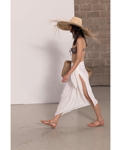 Classic Pareo Cover-Up - White