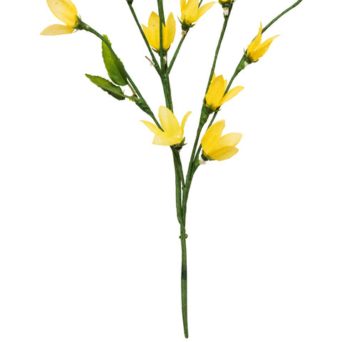 5' X 2" Green and Yellow Artificial Spring Floral Garland - Unlit