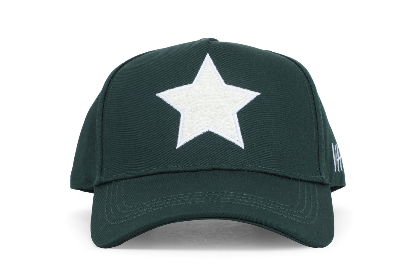  Vintage Havana Vintage Havana Trucker Hat for Women  – Forest Green Adjustable Cap – Pearl Star - Default Title - Bonton