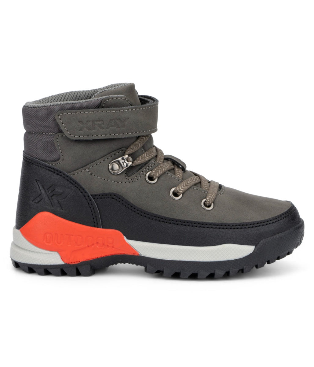  Xray Footwear Xray Footwear Boys Youth Matty Boot Gray - Gray - Bonton