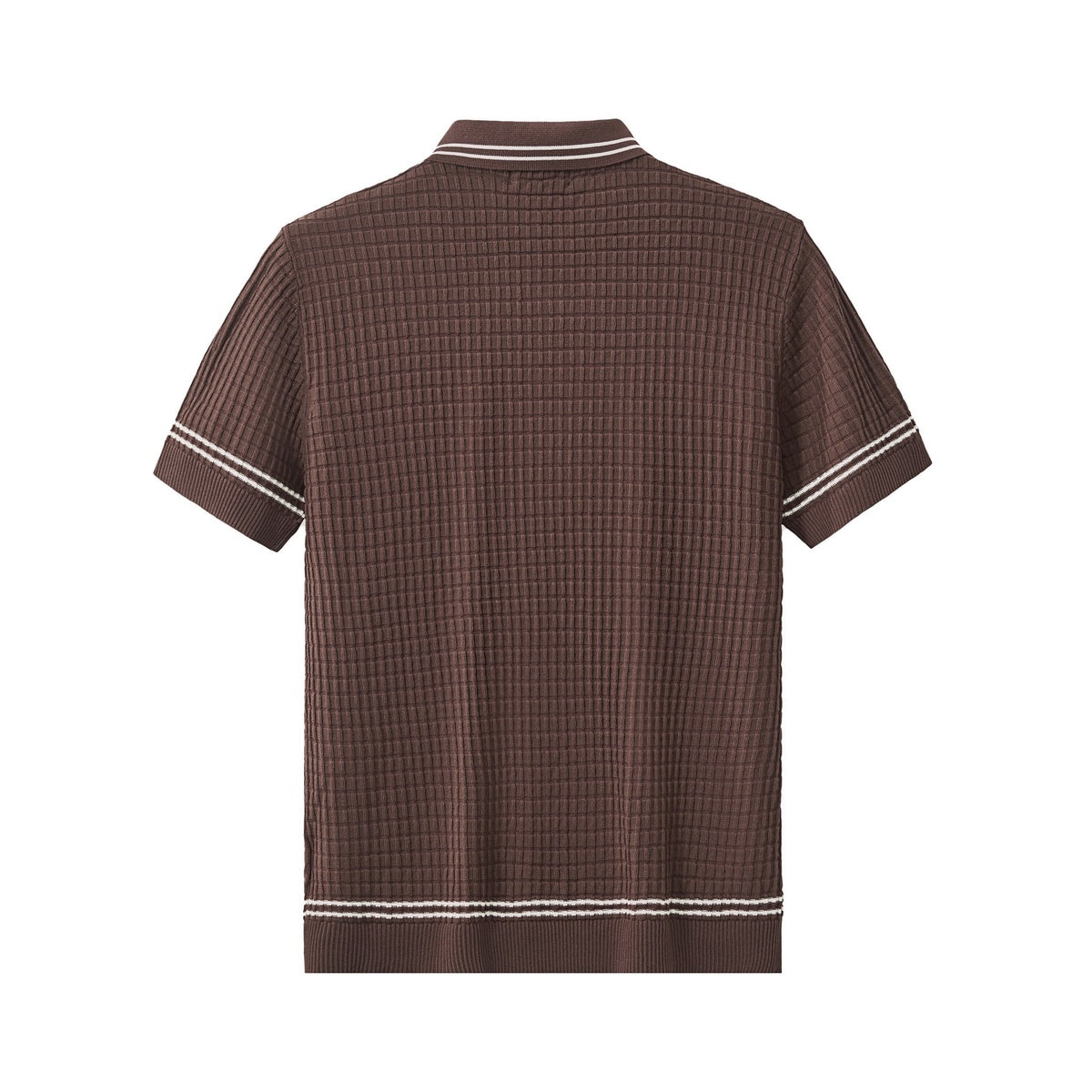  Barocco Refined Motion Polo COFFEE - COFFEE - Bonton