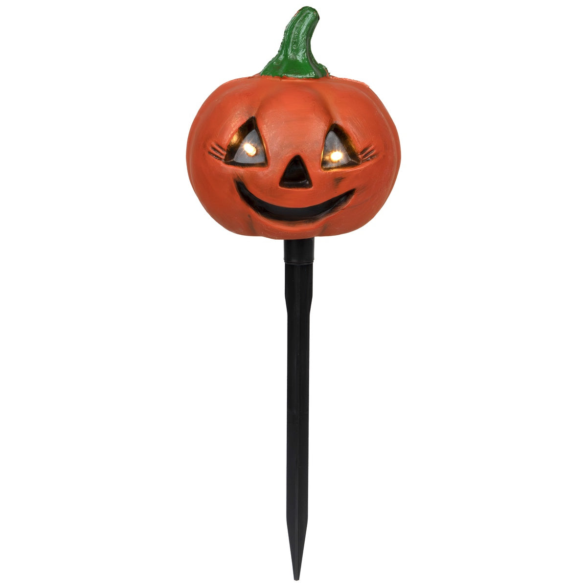  Northlight LED Lighted Jack-O-Lantern Halloween Pathway Markers - Clear Lights - Set of 3 - Default Title - Bonton