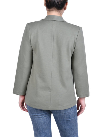 Long Sleeve Ponte Jacket