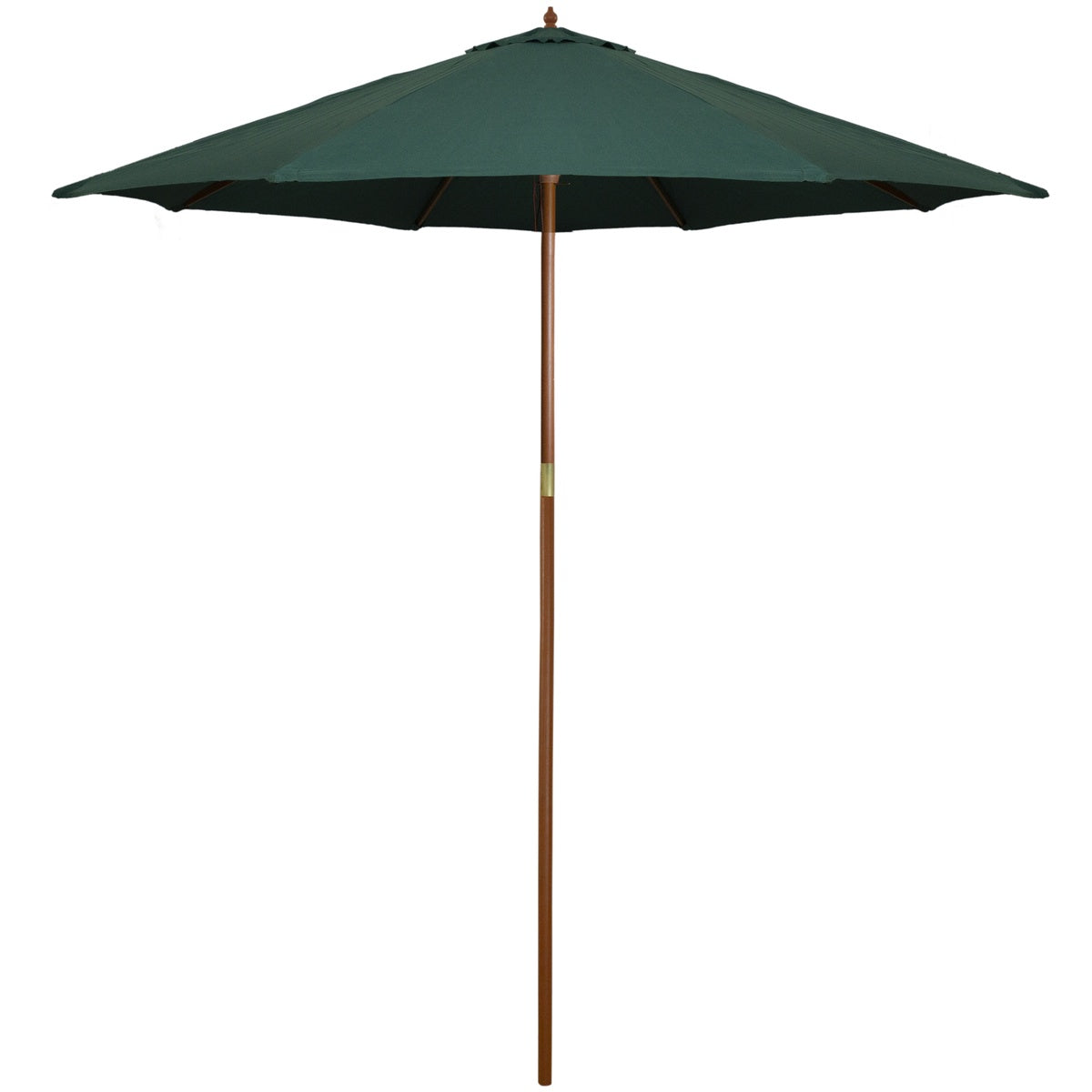  Northlight 8.5ft Outdoor Patio Market Umbrella With Wooden Pole  Green - Green - Bonton