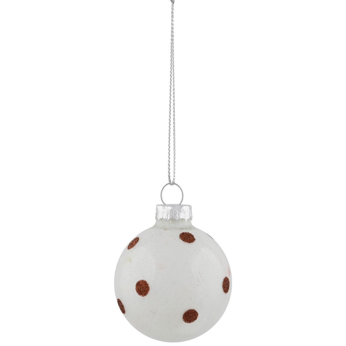  Northlight 12ct Red and White Glass 3-Finish Christmas Ball Ornaments 1.75