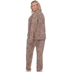 Plus Size Long Sleeve Pajama Set