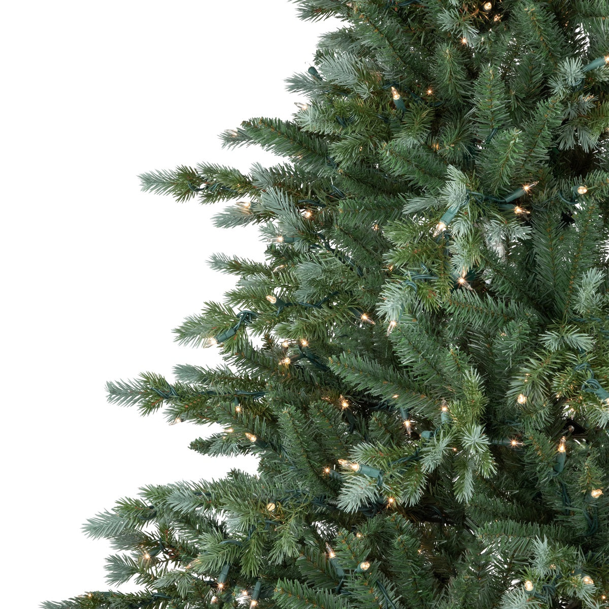  Northlight Real Touch™? Pre-Lit Medium Blue Spruce Artificial Christmas Tree - 9' - Clear Lights - Default Title - Bonton