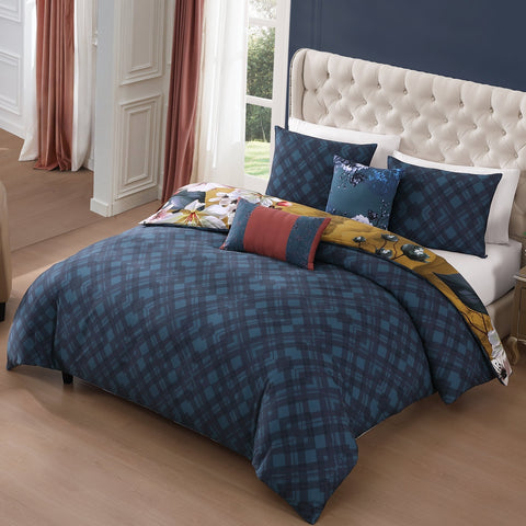 Bebejan Golden Bounty 5 Piece Reversible Comforter Set