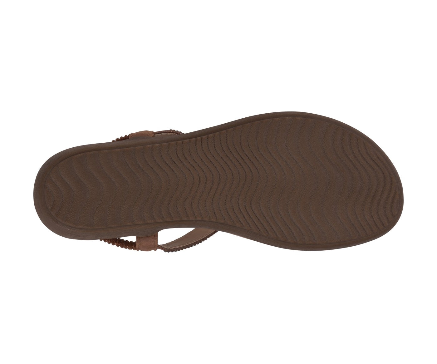  GC Shoes Women's Lori Bronze Embellished Flat Sandals - Bronze - Bonton