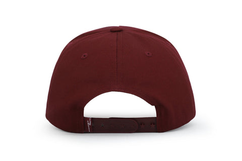 Vintage Havana Trucker Hat for Women & Men – Maroon & Tan Adjustable Cap – Embroidered "Authentic Vintage""