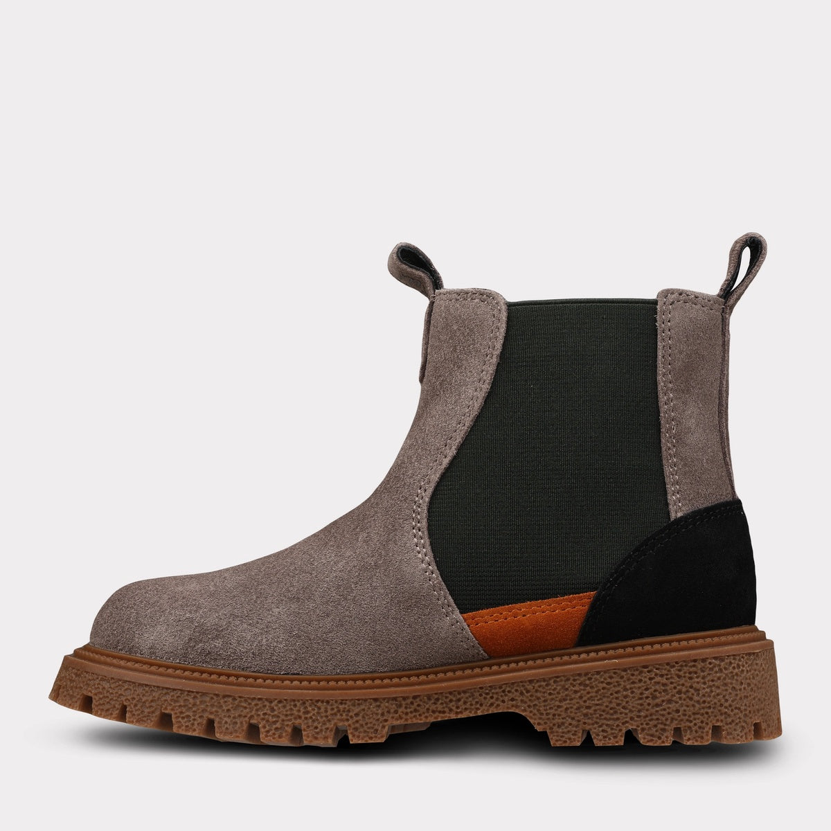  Mykos Marcus Youth Pull-on Chelsea Boot - Smoke/Dark Green - Bonton