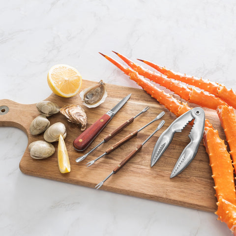 6-Piece Essential Seafood Utensil Set