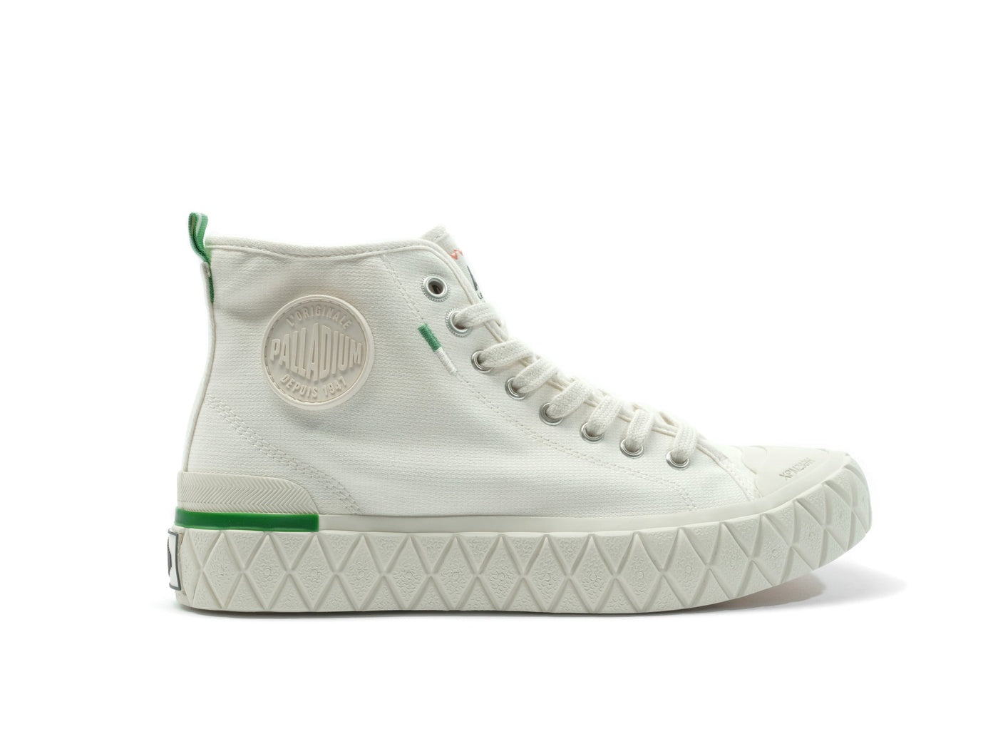  Palladium PALLA ACE CHUKKA ORGANIC - Womens 6.5 / Big Kids 5 - Bonton