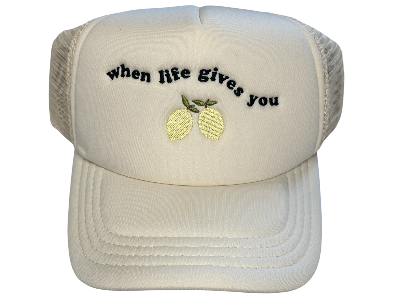  Lemonbella Eisley Hat “When Life Gives You Lemons” - Sage - Bonton