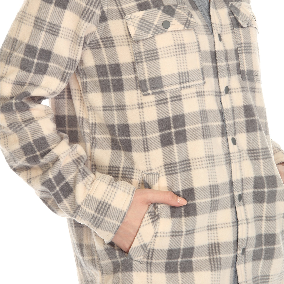  White Mark Women's Flannel Plaid Shirts - S - Bonton