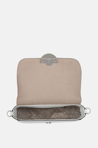Oryany - Lottie Croco Crossbody Small Handbags - Off White / One Size