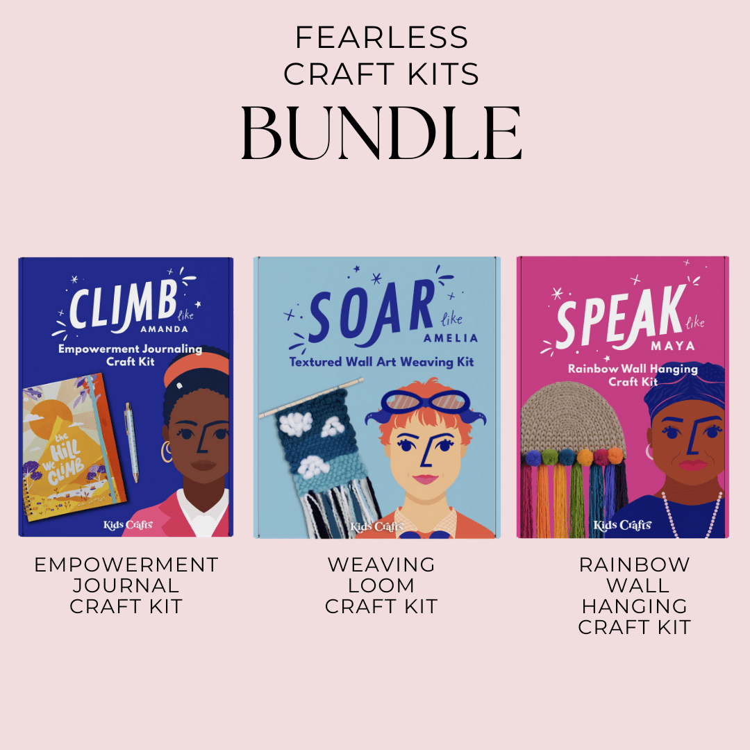  Kids Crafts Fearless Craft Kit Bundle - Default Title - Bonton