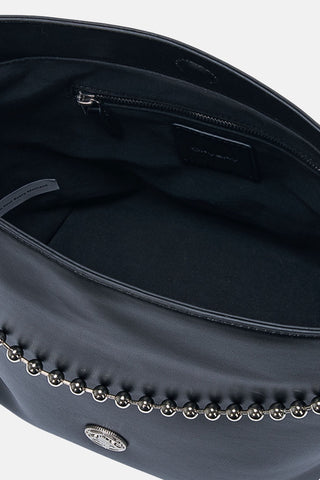 Ball Chain Bucket Bag - Black / One Size