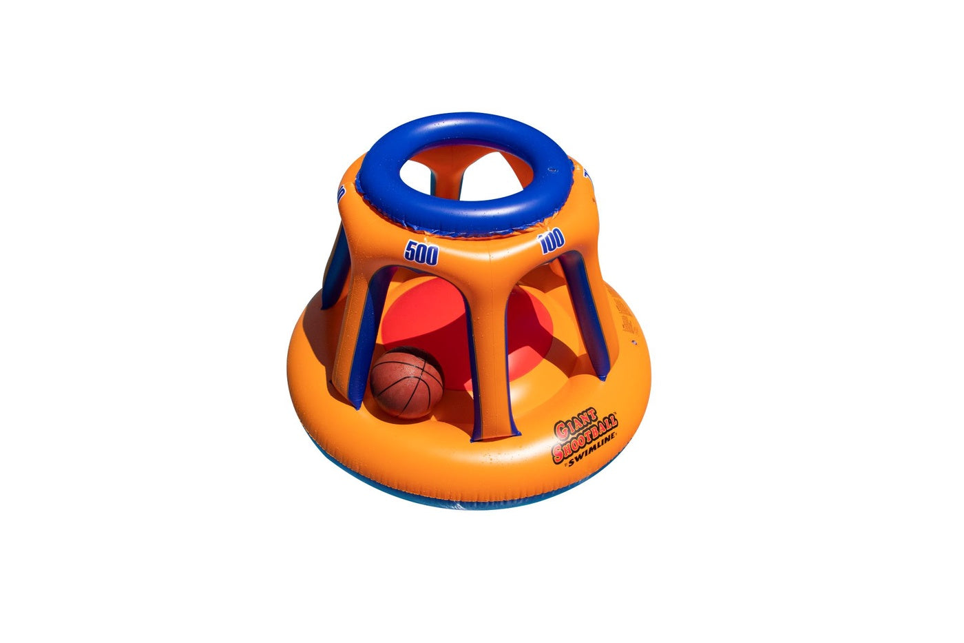  Swim Central Inflatable Giant Shootball Floating Swimming Pool Game - 48