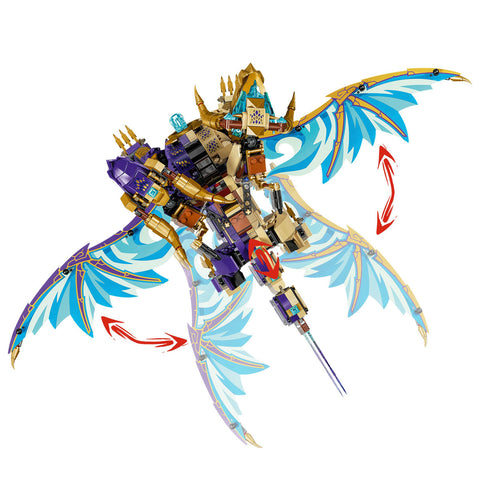 LEGO® NINJAGO® Arc Dragon of Focus Ninja Toy Set 71836
