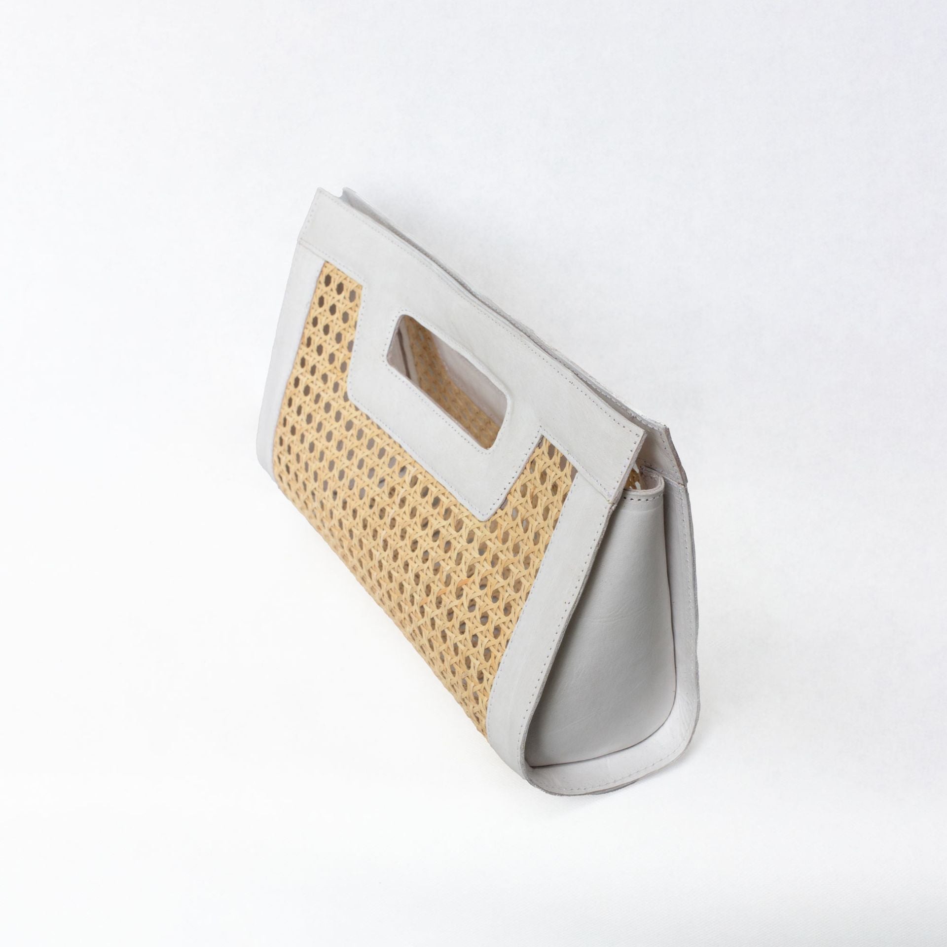  Jelavu Jelavu Venice Long - Cane Leather Clutch - Black - Bonton