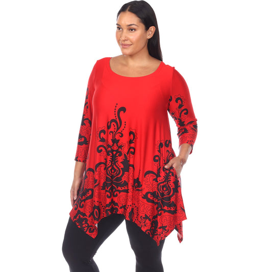 Plus Size Yanette Tunic Top