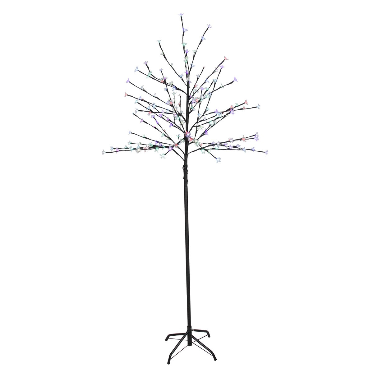  Northlight LED Lighted Artificial Cherry Blossom Tree - 6' - Color Changing Lights - Default Title - Bonton