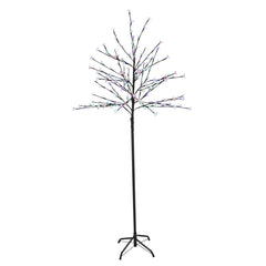 LED Lighted Artificial Cherry Blossom Tree - 6' - Color Changing Lights