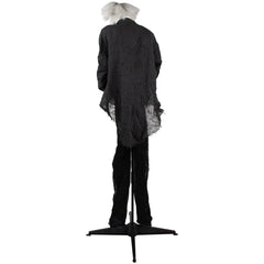 LED Lighted Animated Butler With Sound Halloween Decoration - 5.5' - Clear Lights