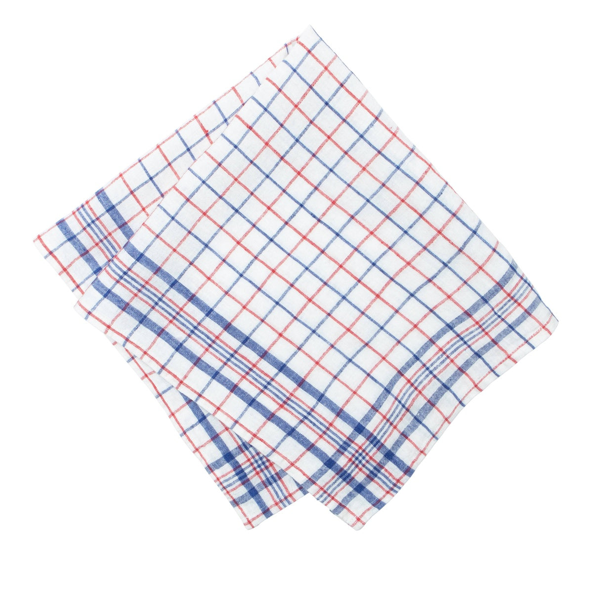  Caravan Bistro Napkin 20x20 - Blue & Red - Set of 4 - Default Title - Bonton