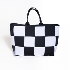 Icon Tote Black And White